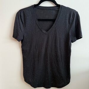 lululemon athletica Black Short Sleeve Tee